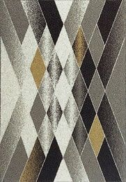 Dynamic Rugs SILVIA 9881-170 Ivory and Gold